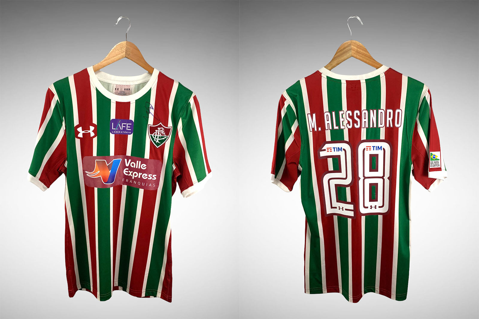 Fluminense 2018 Primeira Camisa Tam M N# 28 M. Alessandro.
