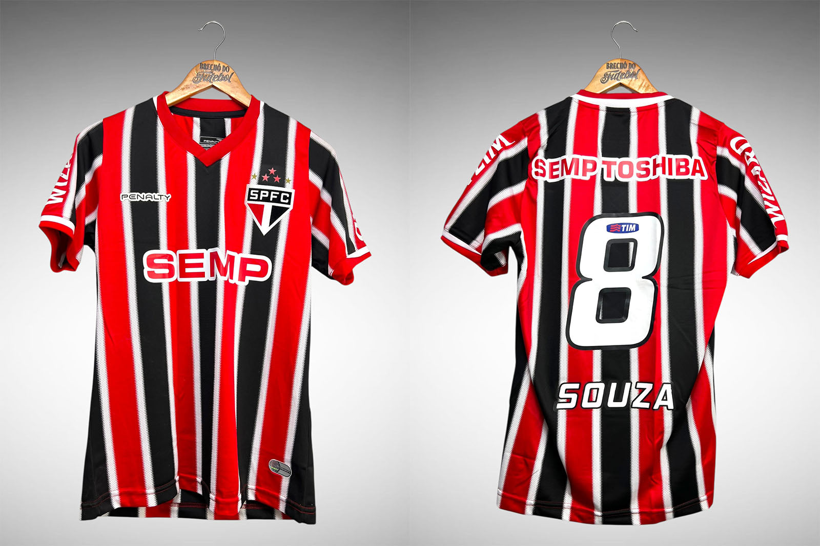 São Paulo 2014 Segunda Camisa Tam G Nº 8 Souza.