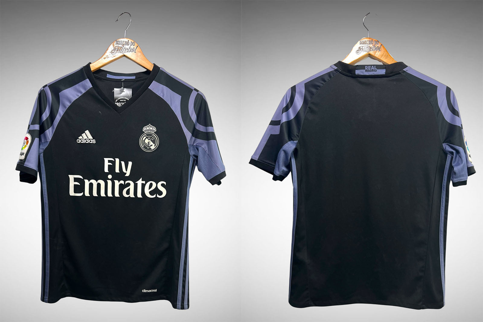 Real Madrid 2016 Segunda Camisa Tam G Infantil.