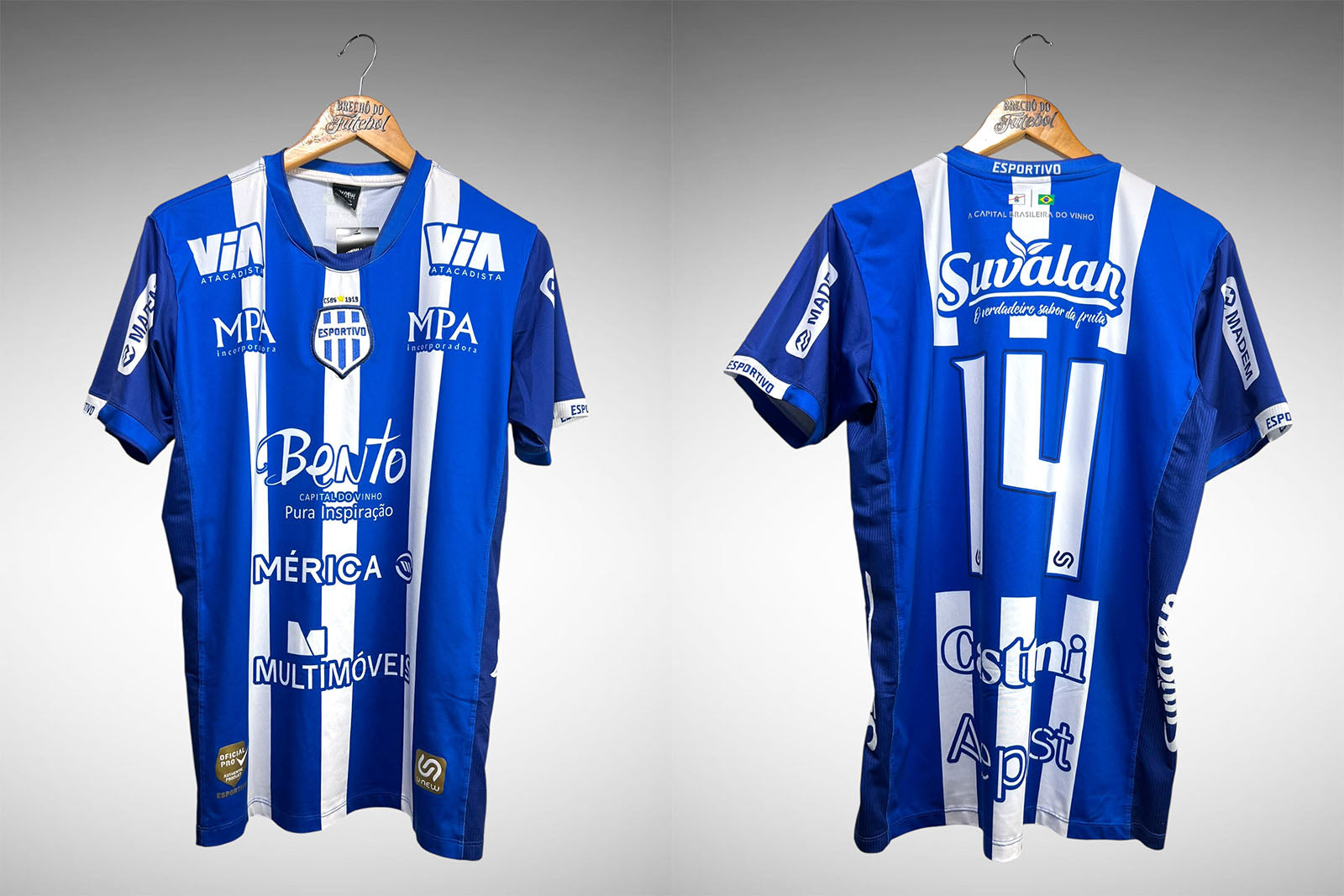 Esportivo de Bento Gonçalves-RS 2032 Primeira Camisa Tam M Nº 14.