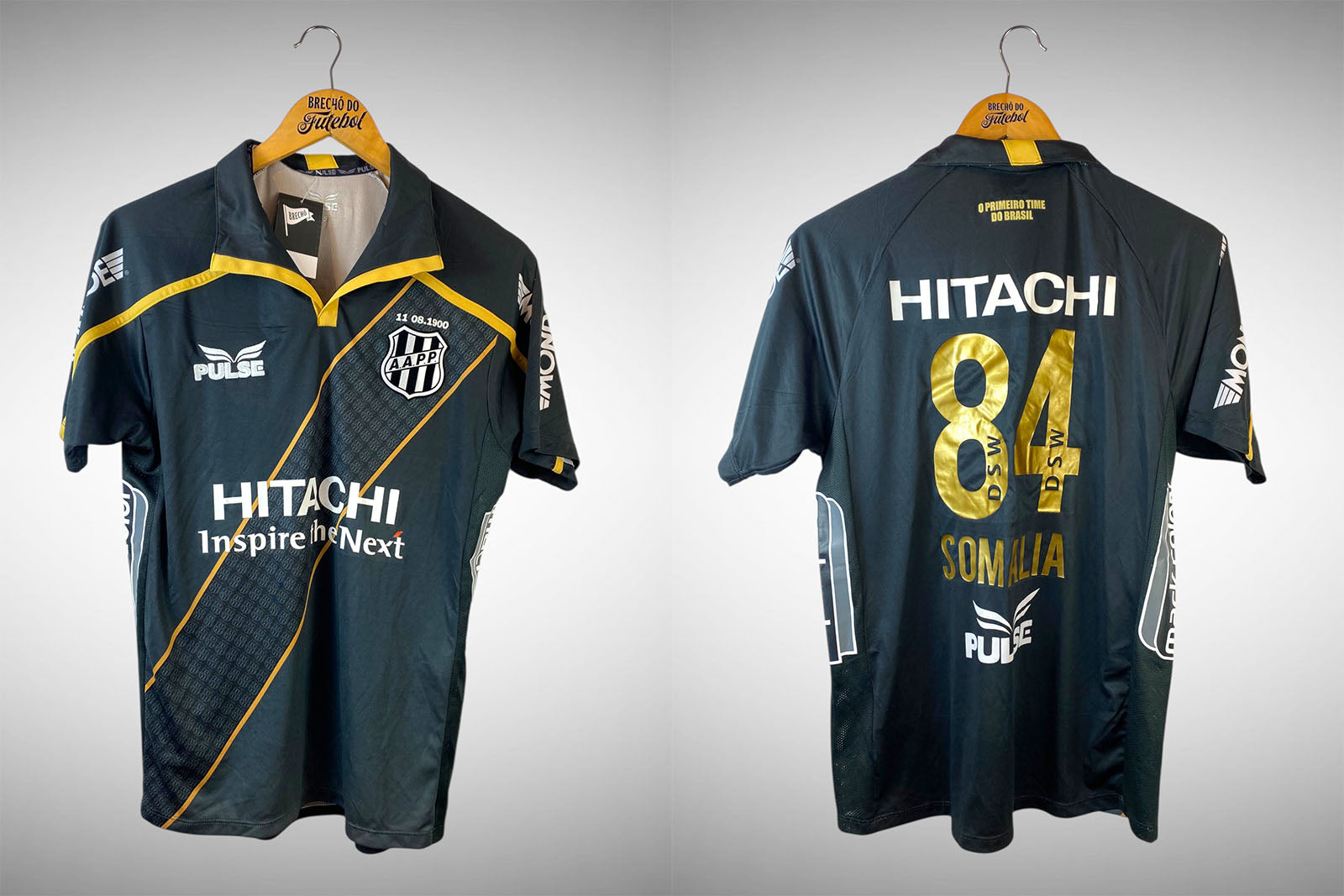 Ponte Preta 2012 Terceira Camisa Tam P Nº 84 Somalia.