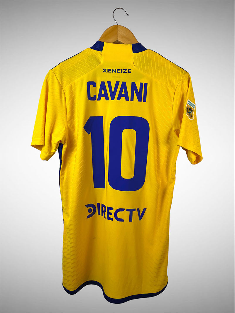 Boca Juniors 2023 Segunda Camisa Tam P N# 10 Cavani.