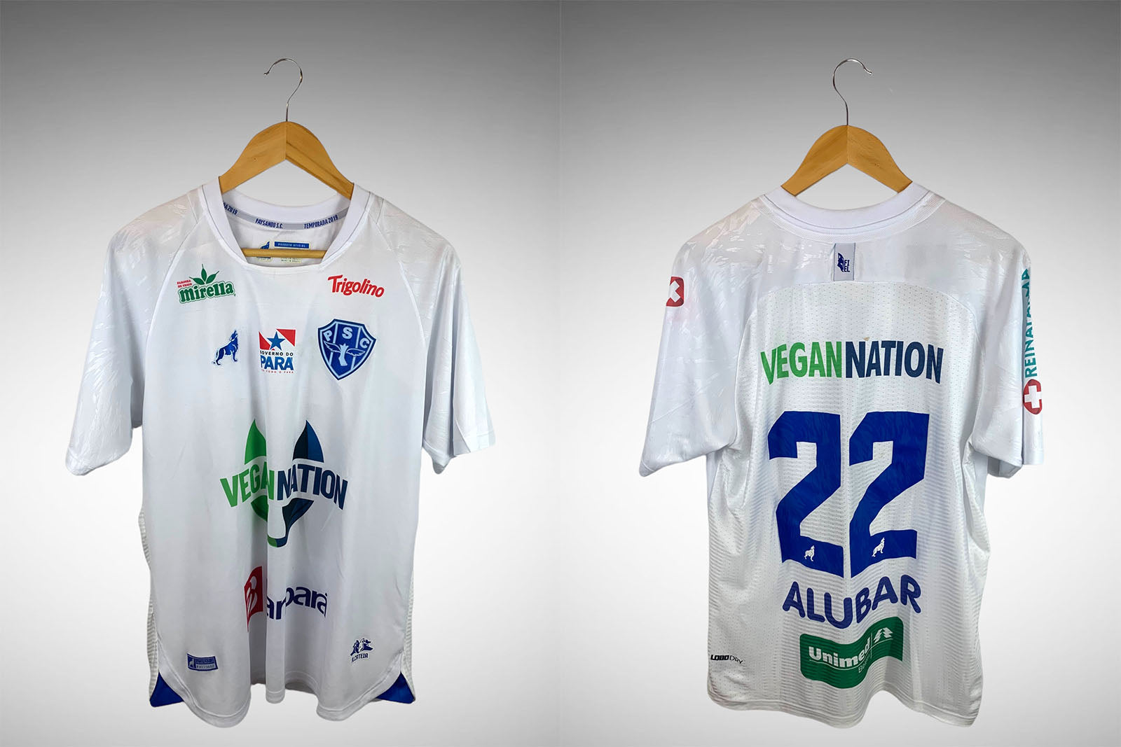Paysandu 2019 Segunda Camisa Tam G N# 22.