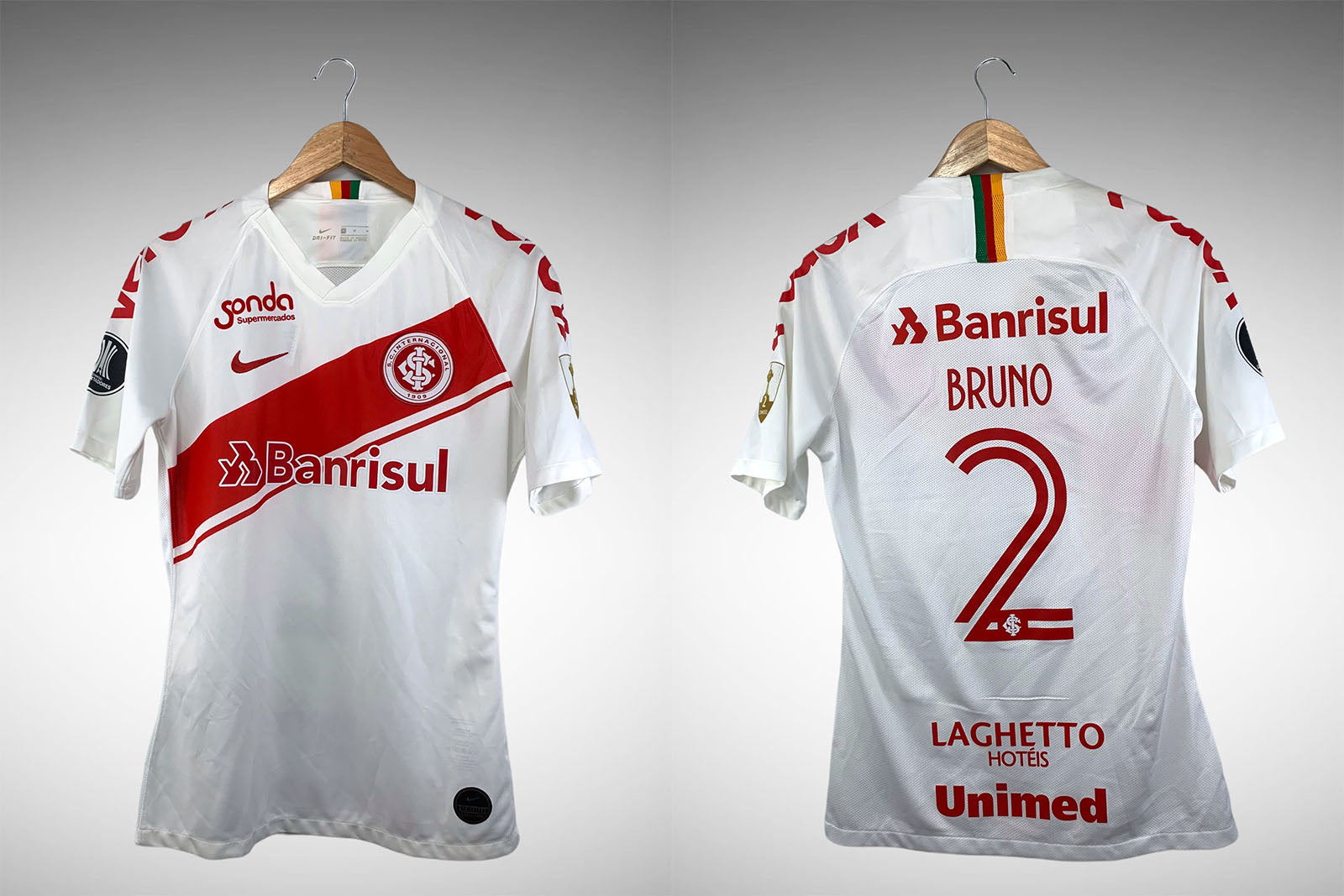 Internacional 2019 Segunda Camisa Tam M Nº2 Bruno.
