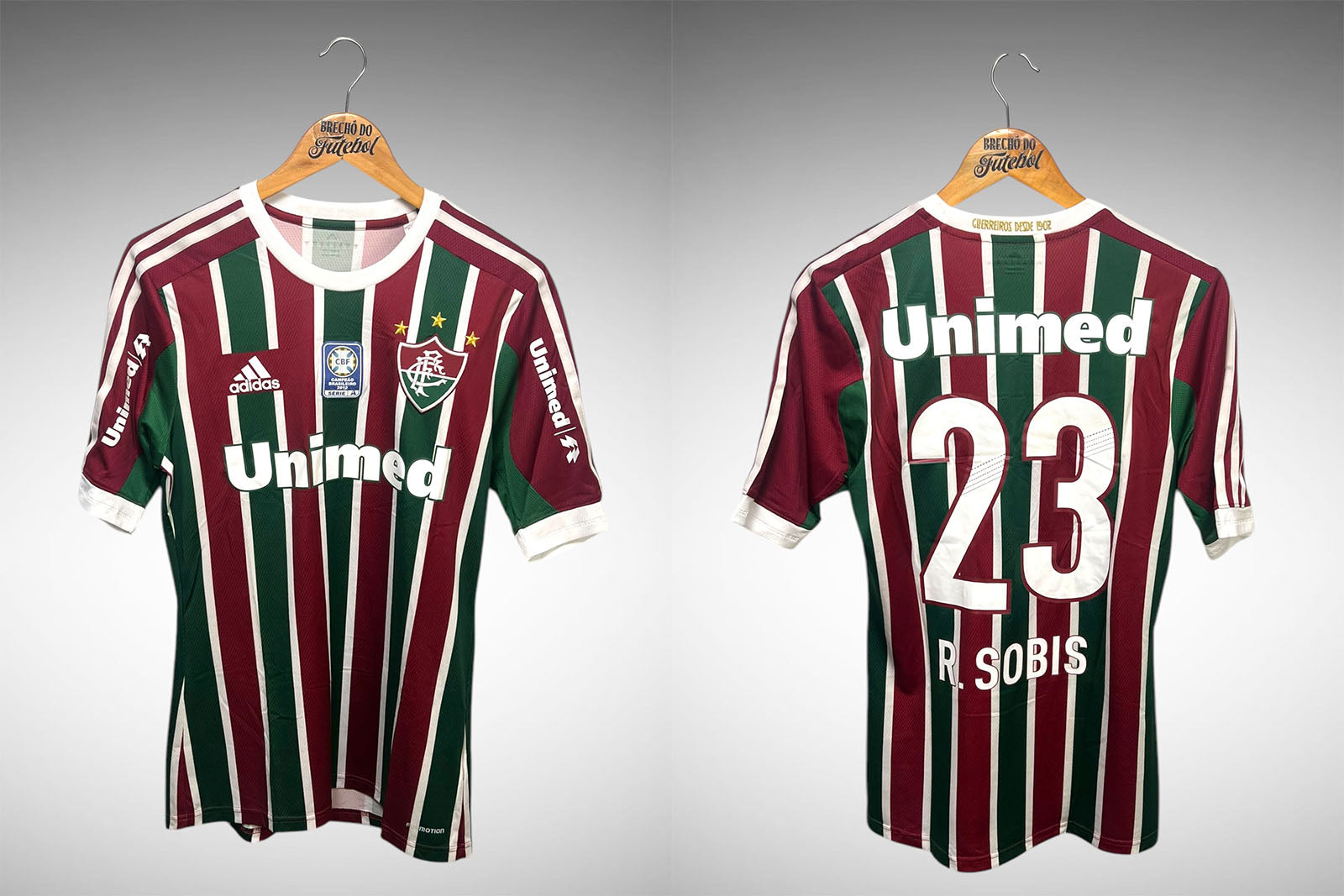 Fluminense 2013 Primeira Camisa Tam M Nº23 R. Sóbis.