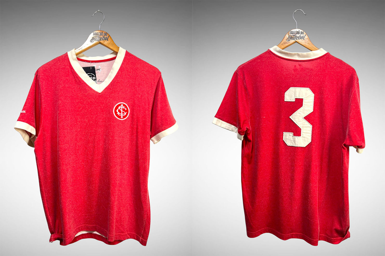 Internacional 70's Retrô Primeira Camisa Tam G Nº 3.