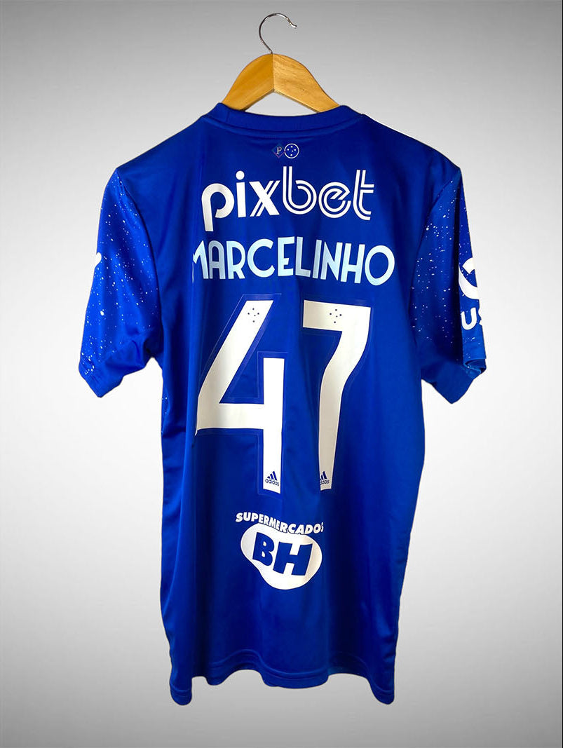 Cruzeiro 2022 Primeira Camisa Tam P N# 47 Marcelinho.