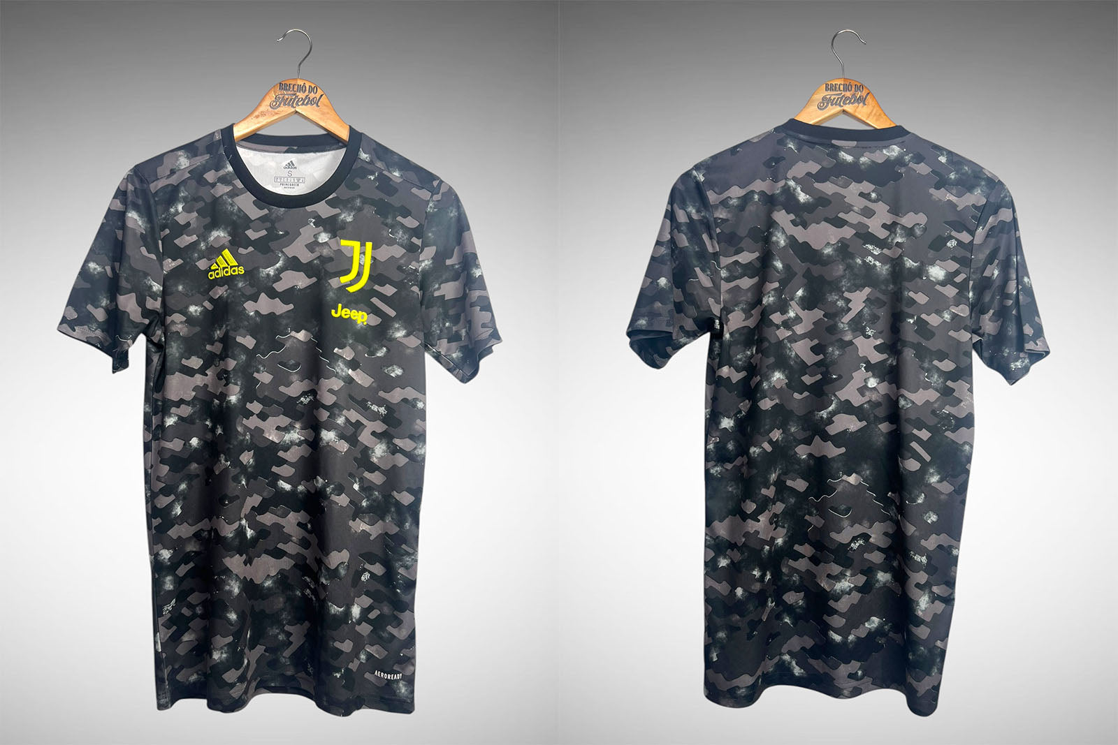 Juventus 2021 Camisa de Aquecimento Tam P.