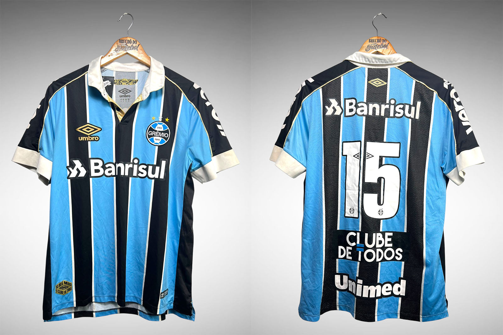 Grêmio 2019 Primeira Camisa Tam G. Nº 15.
