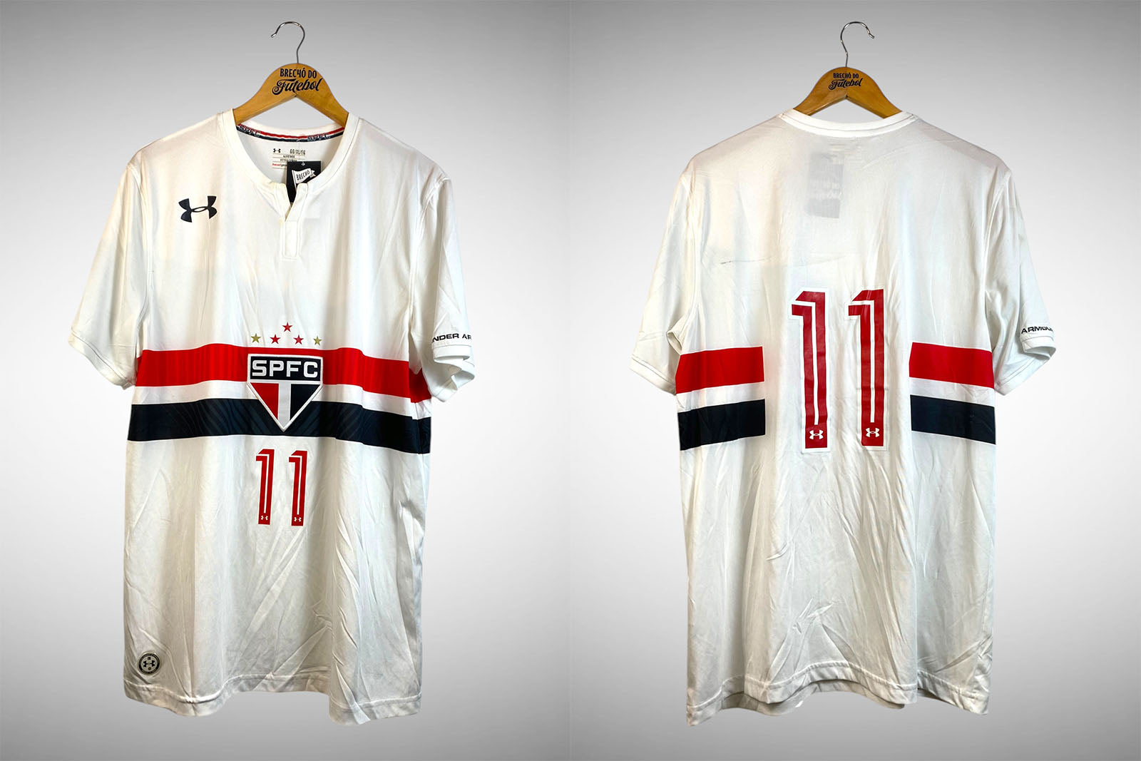 São Paulo 2017 Primeira Camisa Tam GG Nº 11.