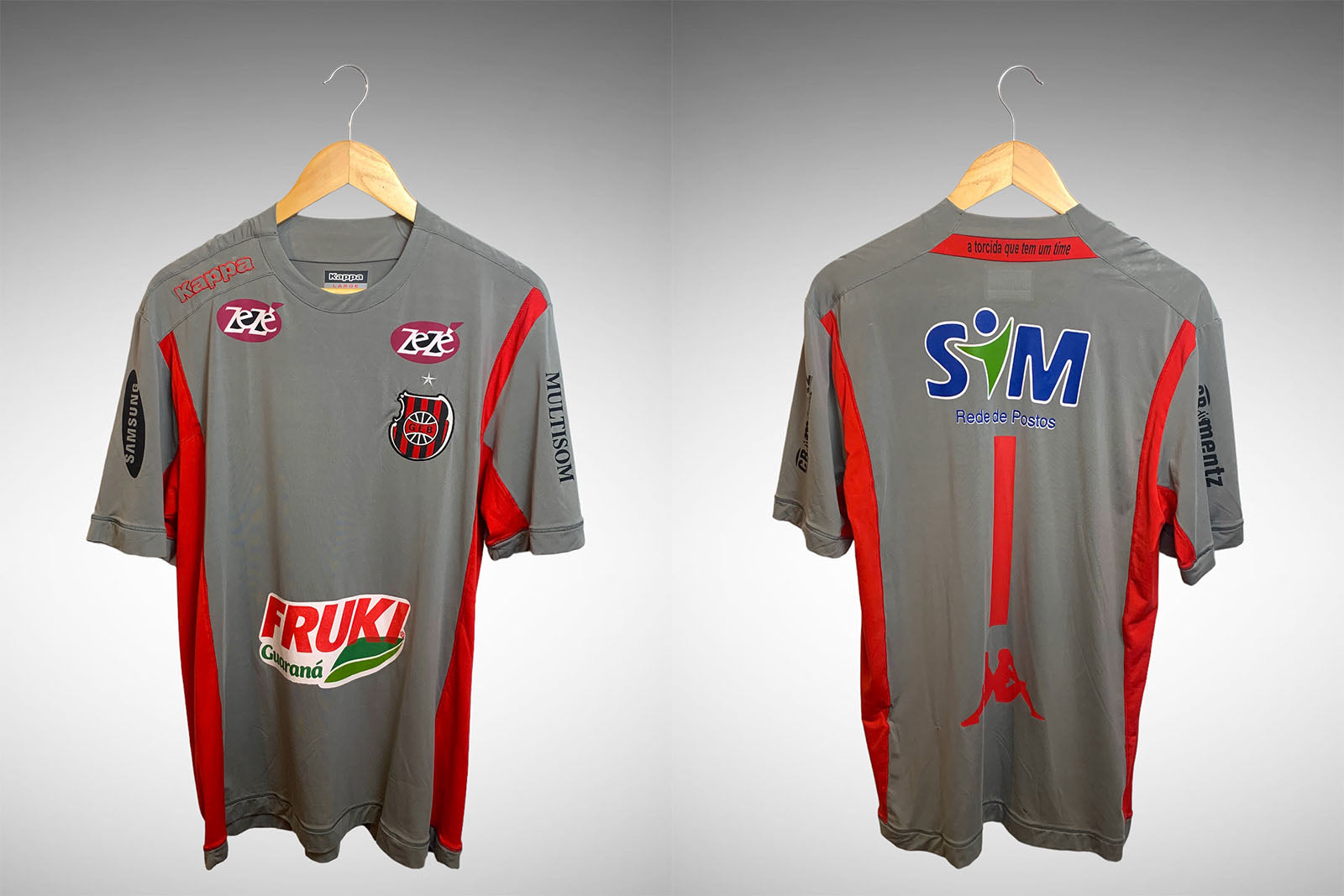 Brasil de Pelotas 2015 Camisa de Goleiro Tam G N# 1.