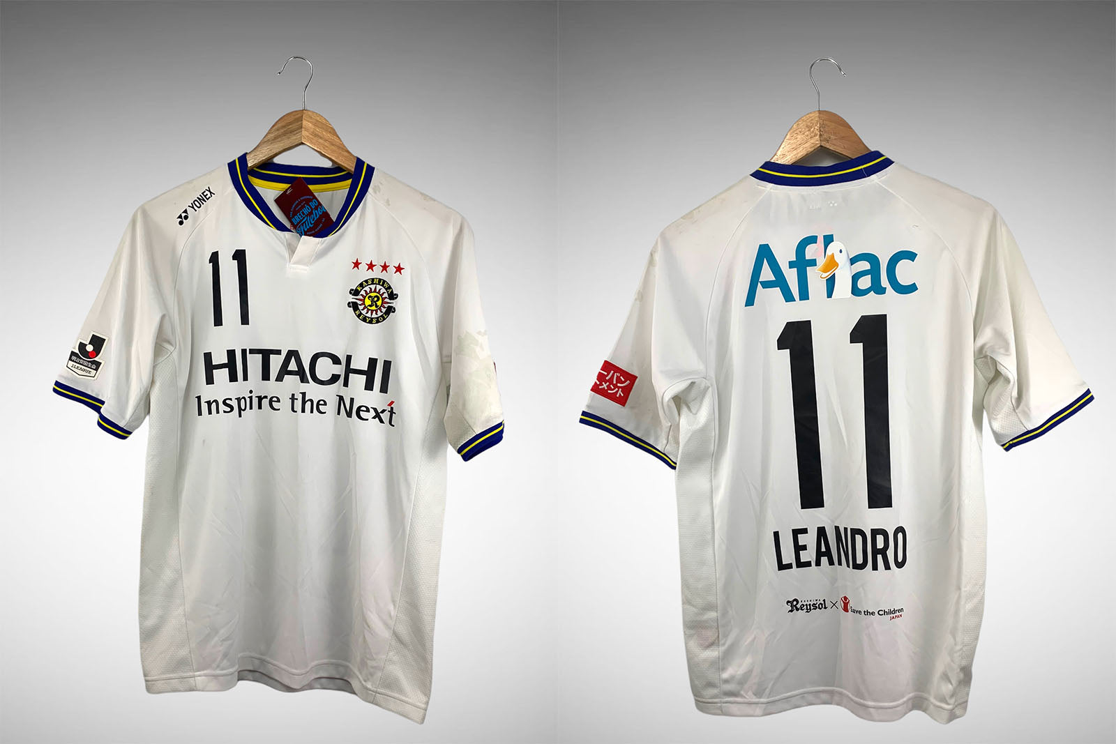 Kashiwa Reysol Segunda Camisa Tam G N# 11 Leandro.