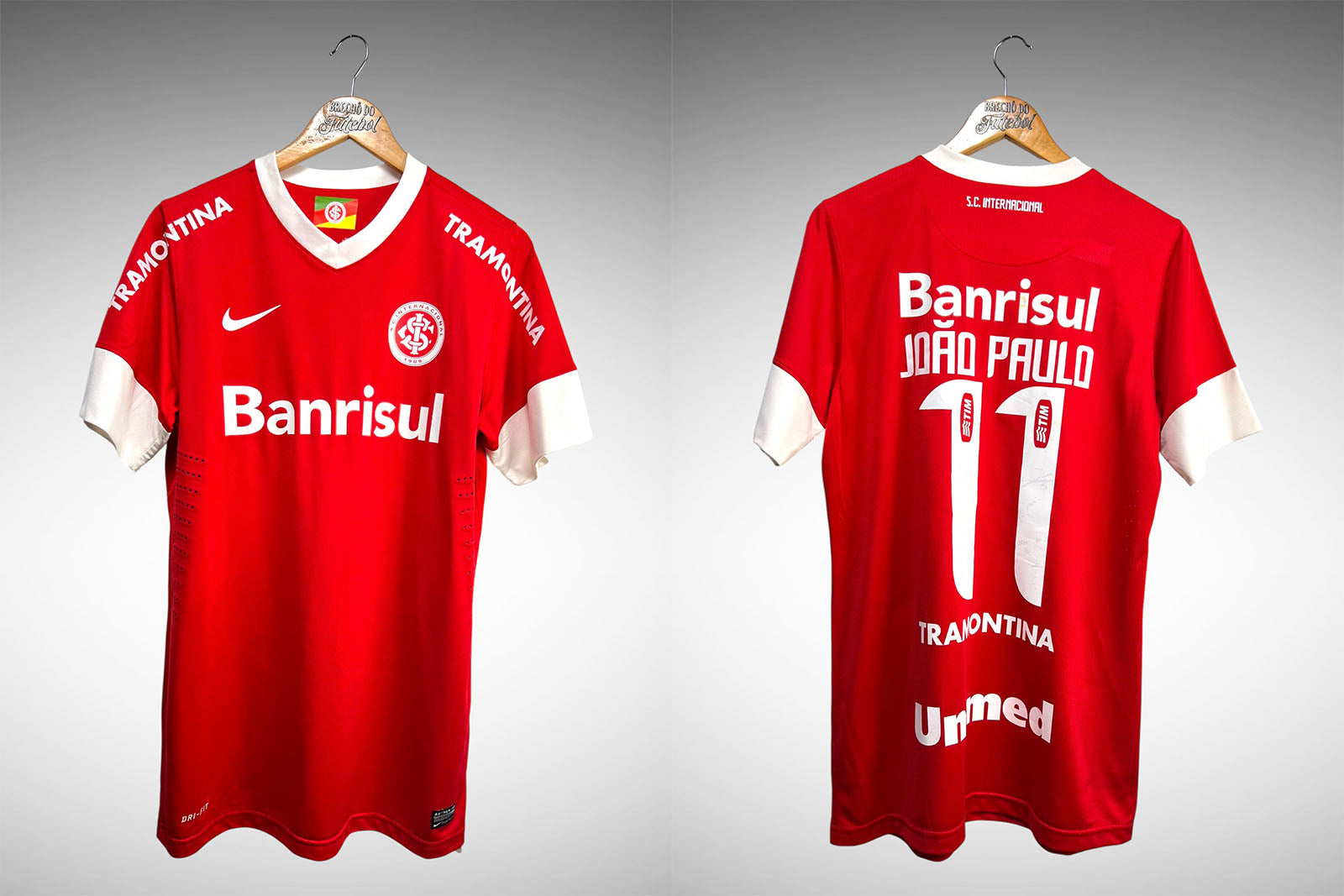 Internacional 2012 Primeira Camisa Tam G Nº 11 João Paulo.