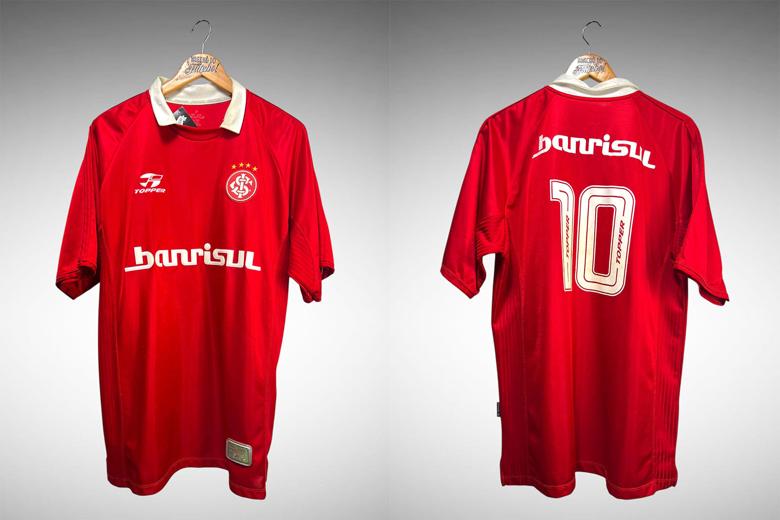 Internacional 2002 Primeira Camisa Tam GG Nº 10.