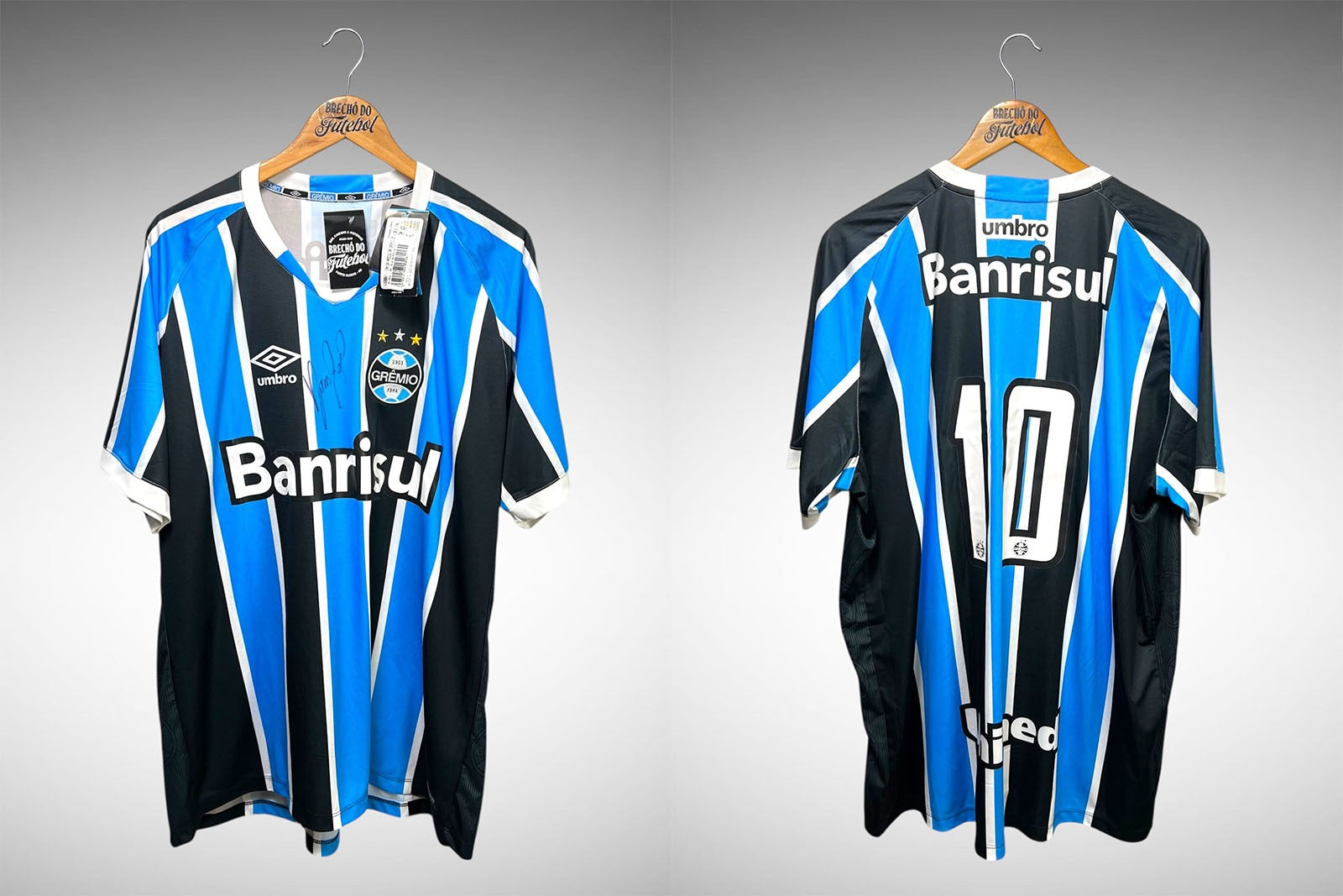 Grêmio 2016 Primeira Camisa Tam 4GG Nº10.