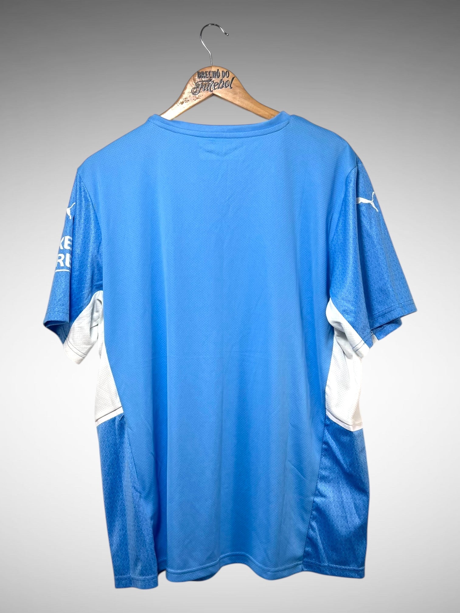 Manchester City 2021 Primeira Camisa Tam GG.