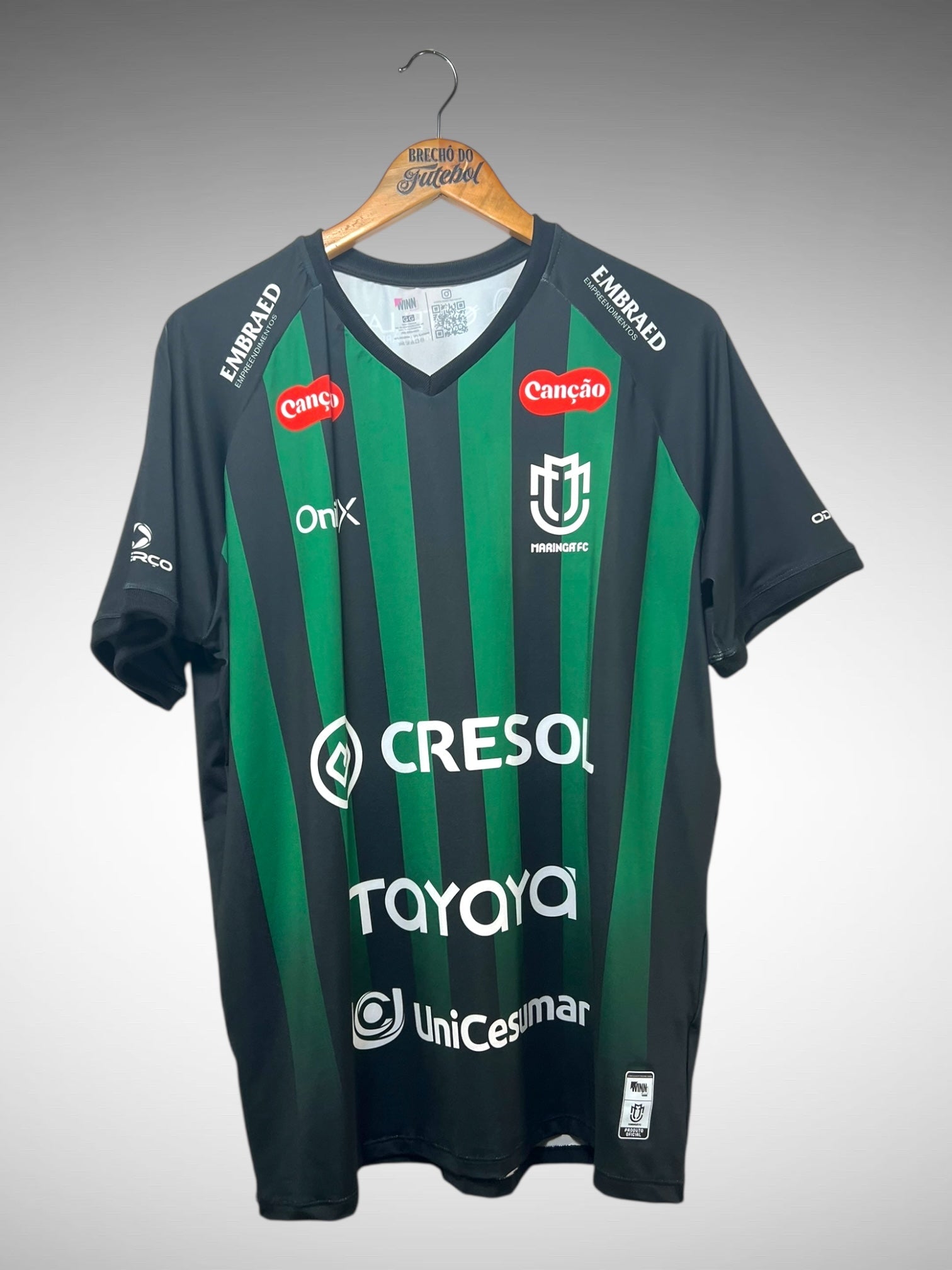 Maringá FC-PR 2025 Primeira Camisa Tam GG N 10.