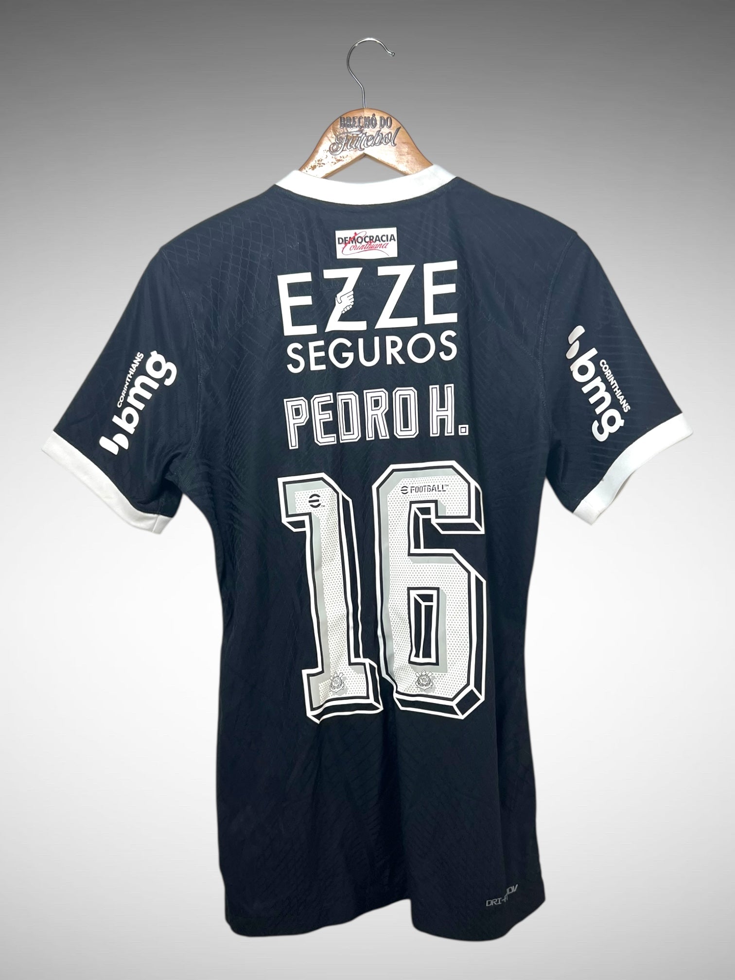 Corinthians 2023 Segunda Camisa Tam M N 16 Pedro H.