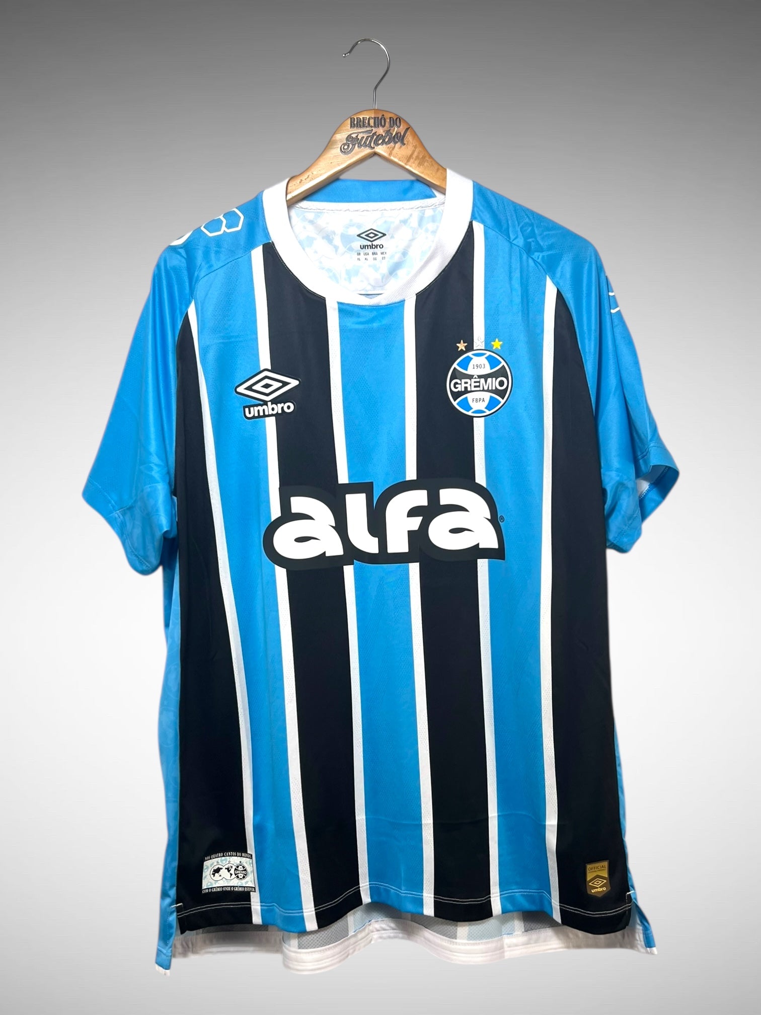 Grêmio 2025 Primeira Camisa Tam GG N 29 Arthur.
