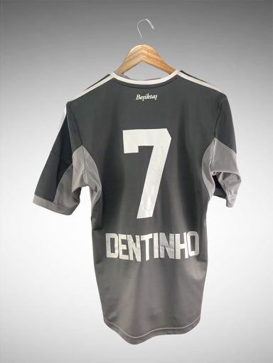 Besiktas 2013 Terceira Camisa Tam M N# 7 Dentinho. - Brechó do Futebol