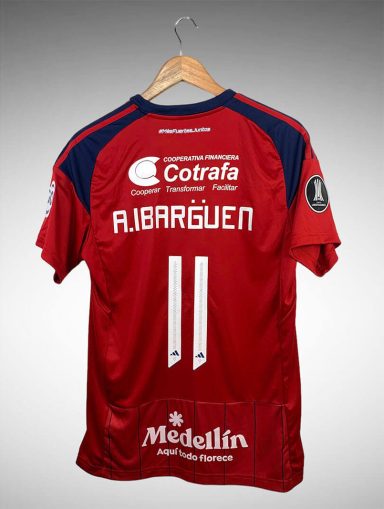 Independiente Medellin 2023 Primeira Camisa Tam M N°11 A. Ibarguen - Brechó  do Futebol