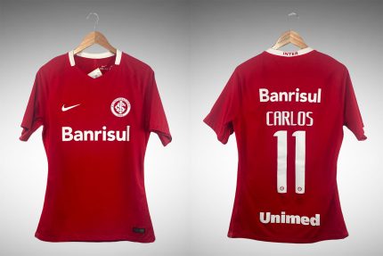 Internacional 2016 Primeira Camisa Tam G Nº 11 Carlos. - G, Vermelho