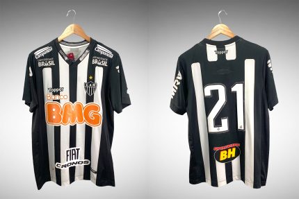 Atlético Mineiro 2018 Primeira Camisa Tam M N# 21. - M, Preto