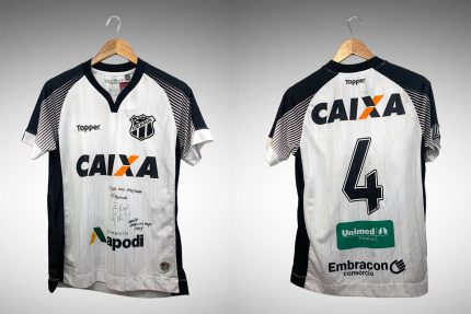 Ceará 2017 Segunda Camisa Tam P N# 4. - P, Branco