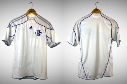 Schalke 04 2009 Segunda Camisa Tam P.