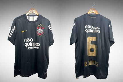 Corinthians 2010 Segunda Camisa Tam G Nº6 R. Carlos.