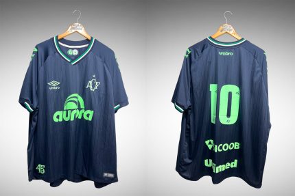 Chapecoense 2018 Terceira Camisa Tam 4GG Nº10. - 4GG