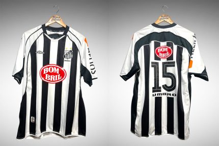 Santos 2004 Segunda Camisa Tam G Nº15.