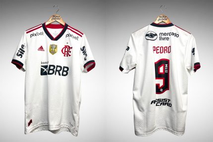 Flamengo 2022 Segunda Camisa Tam M Nº9 Pedro.