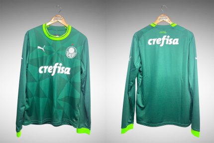 Palmeiras 2023 Primeira Camisa Tam G Mangas Longas.