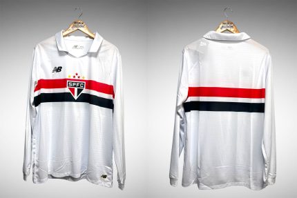São Paulo 2024 Primeira Camisa Modelo Retrô Tam GG.