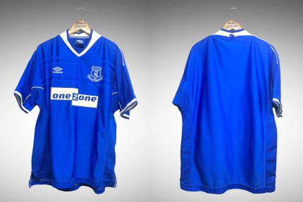 Everton 1999 Primeira Camisa Tam 3G.