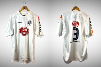 Santos 2004 Primeira Camisa Tam GG Nº 3.