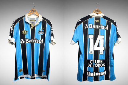 Grêmio 2019 Primeira Camisa Tam G N°14.