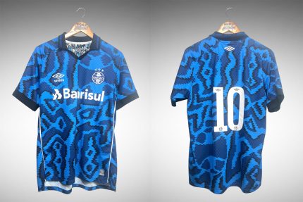 Grêmio 2021 Terceira Camisa Tam G Nº10.