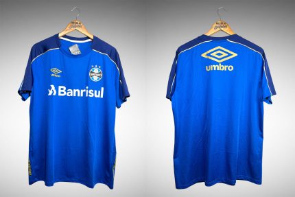 Grêmio 2019 Camisa de Treino Tam GG.