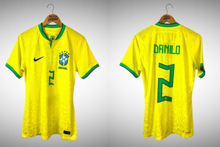 Brasil 2022 Primeira Camisa Tam M Nº 2 Danilo