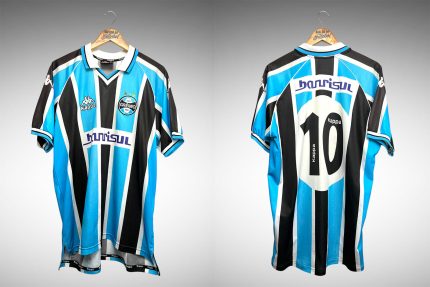 Grêmio 2001 Primeira Camisa Tam G Nº10.