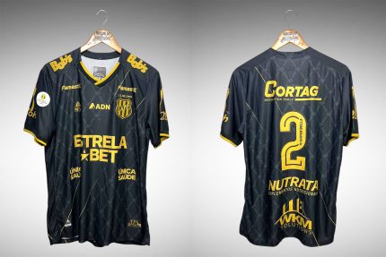Ponte Preta 2023 Terceira Camisa Tam M Nº2.