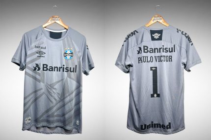 Grêmio 2020 Camisa de Goleiro Tam M Nº1 Paulo Victor.
