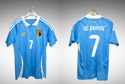 Bélgica 2024 Segunda Camisa Tam P Nº7 De Bruyne.