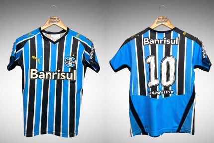 Grêmio 2008 Primeira Camisa Tam 12 Infantil Nº10.