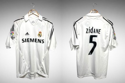 Real Madrid 2005 Primeira Camisa Tam P Nº5 Zidane.