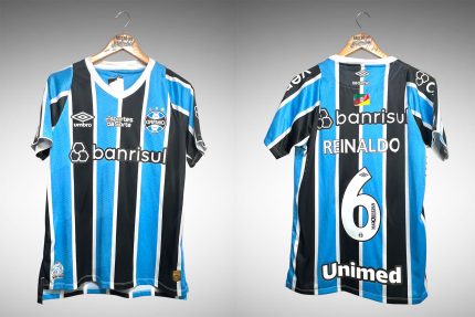 Grêmio 2024 Primeira Camisa Tam M Nº6 Reinaldo.