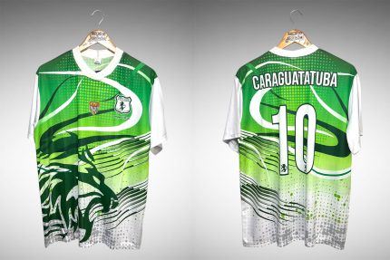 XV de Caraguatatuba 2020 Primeira Camisa Tam G Nº10.