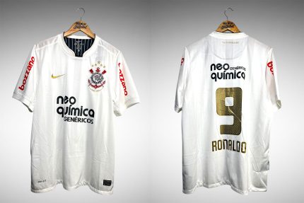 Corinthians 2010 Primeira Camisa Tam G Nº9 Ronaldo.